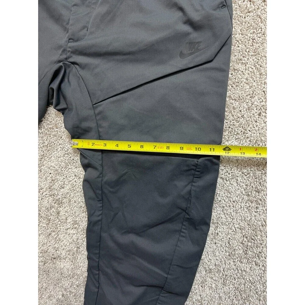 Nike Mens Athletic Pants Black Tapered Lightweight Training Joggers 38